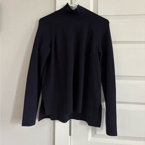 Ann Taylor Navy Turtleneck Sweater